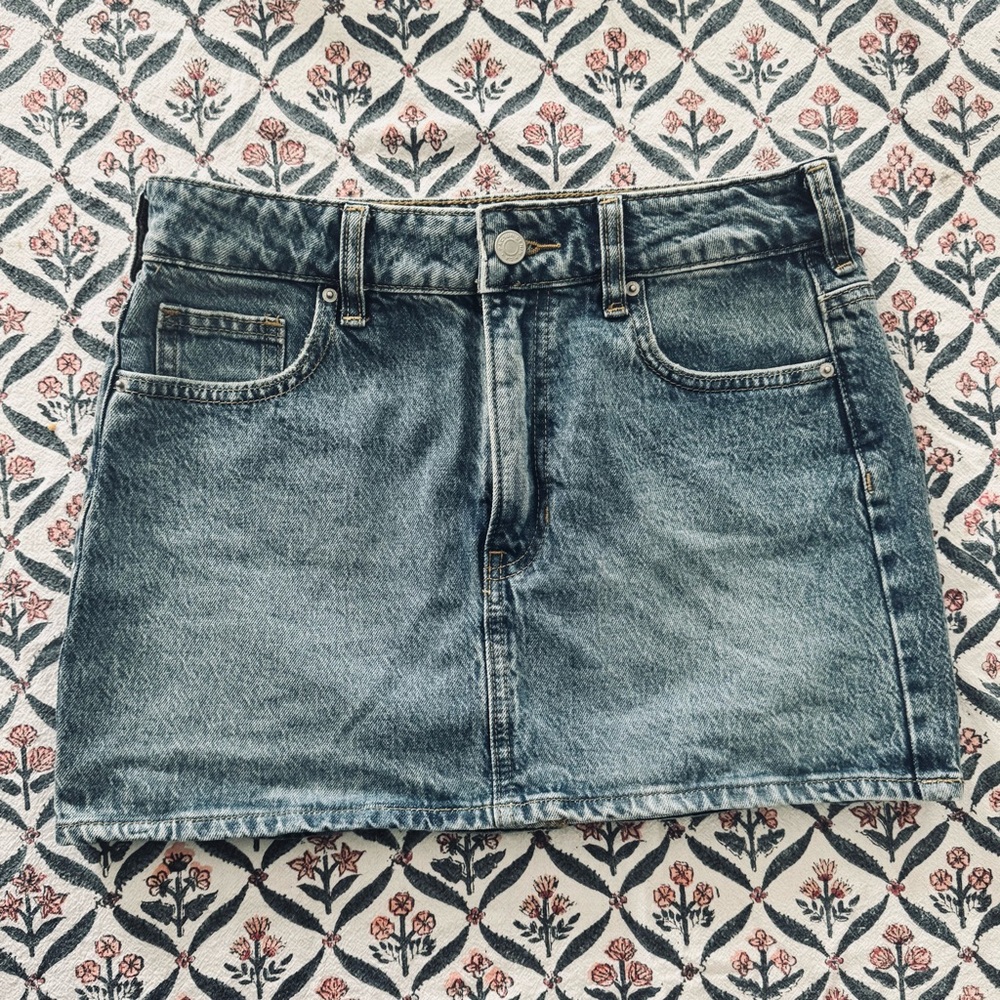 PacSun Blue Denim Skirt